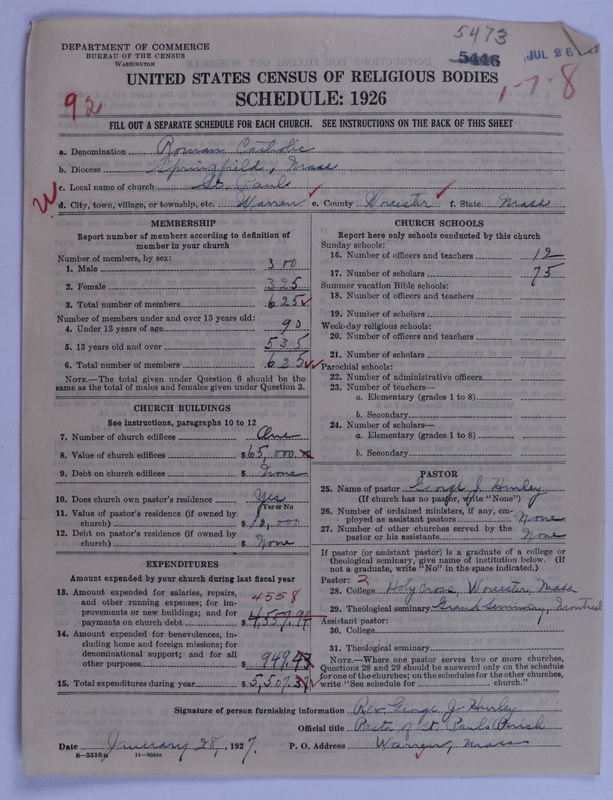 Scan of Roman Catholic Church: 5473