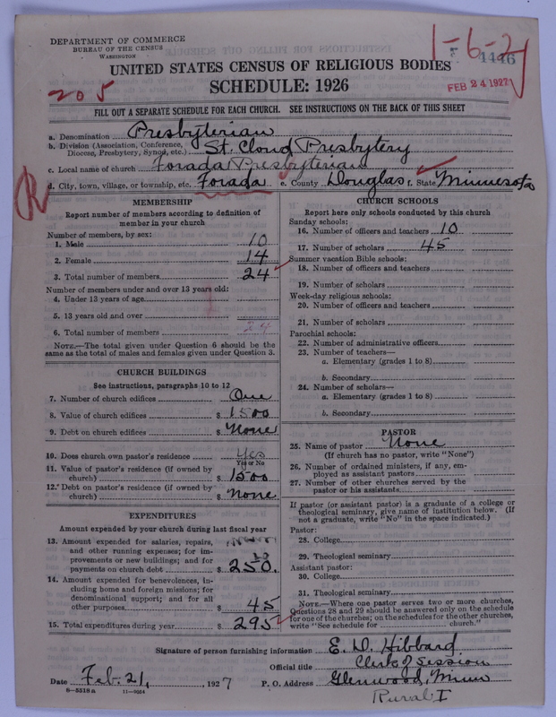 Scan of Presbyterian Church in the United States of America: 4446