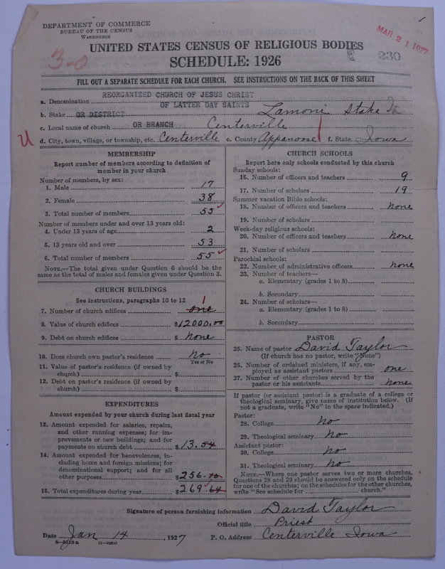 Scan of Reorganized Church of Jesus Christ of Latter Day Saints: 230