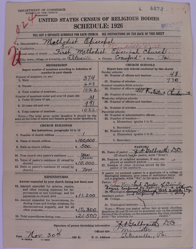 Scan of Methodist Episcopal Church: 4472