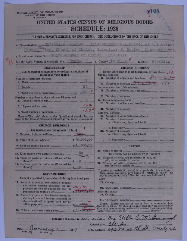 Scan of Church of Christ, Scientist: 1101