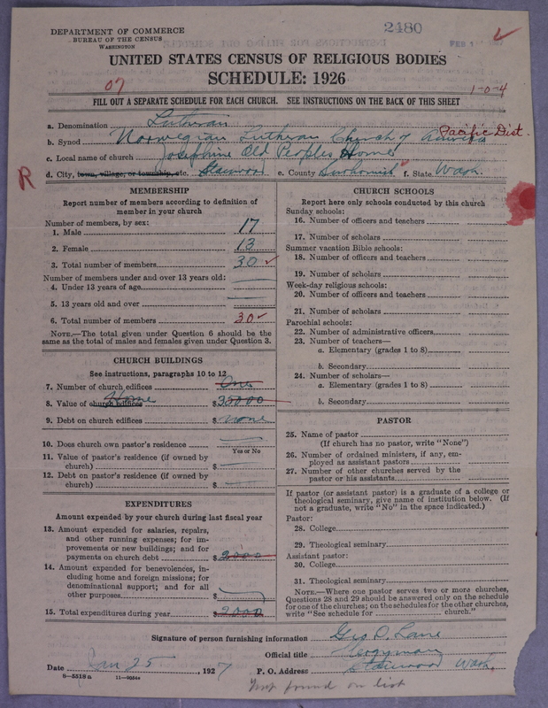 Scan of Norwegian Lutheran Church of America: 2481