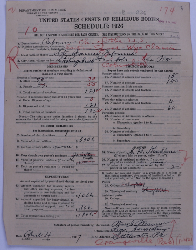 Scan of Reformed Church in the United States: 324