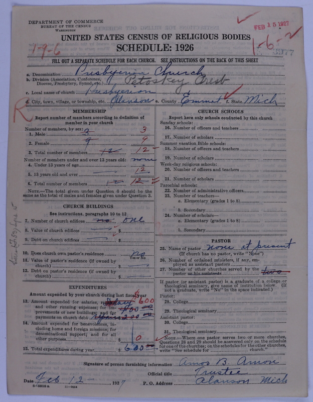 Scan of Presbyterian Church in the United States of America: 3977