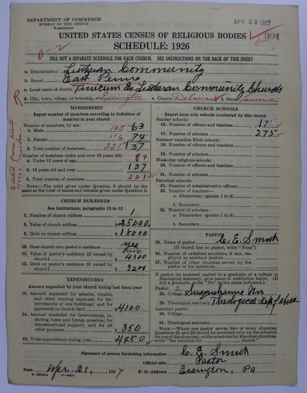 Scan of United Lutheran Church in America: 991