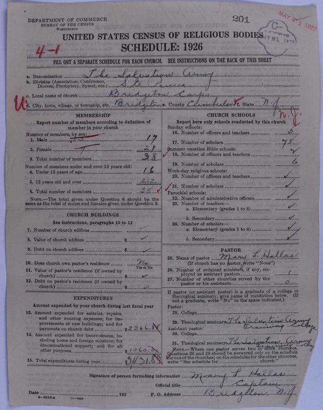 Scan of Salvation Army: 201
