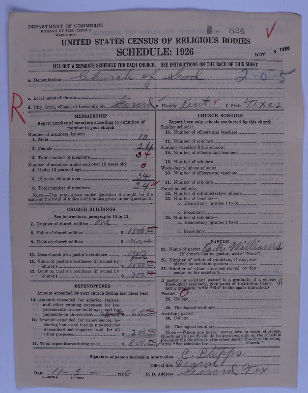 Scan of Church of God (Headquarters, Anderson, Ind.): 824