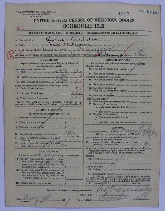 Scan of Roman Catholic Church: 4393