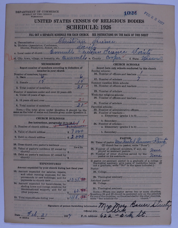 Scan of Church of Christ, Scientist: 1022