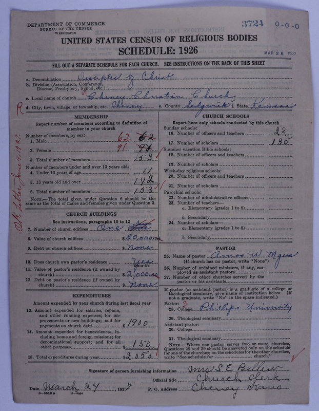 Scan of Disciples of Christ: 3724