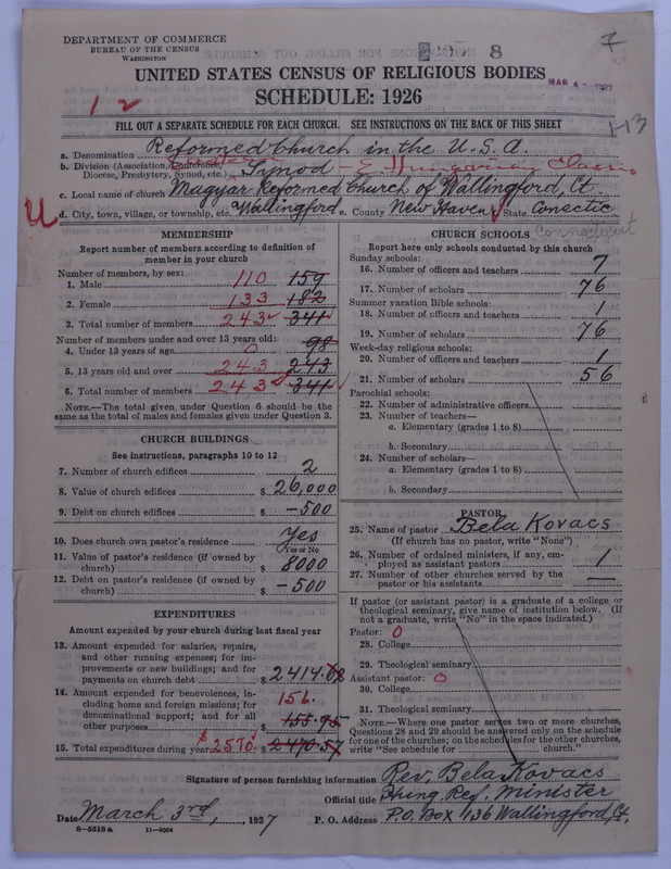 Scan of Reformed Church in the United States: 8