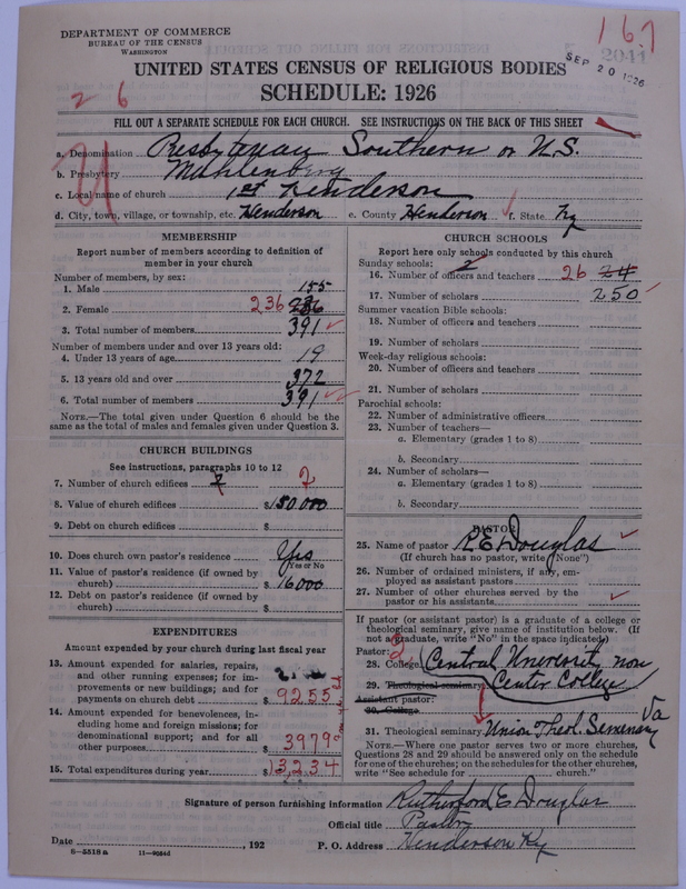 Scan of Presbyterian Church in the United States: 2041