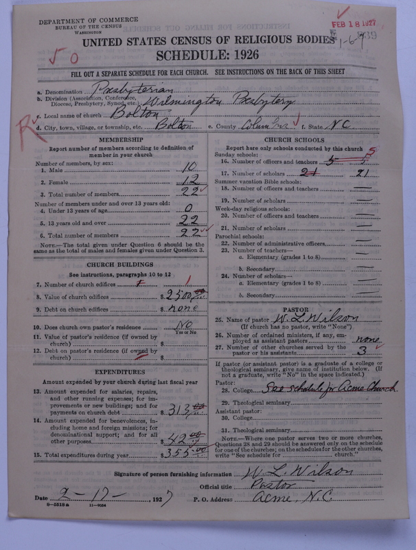 Scan of Presbyterian Church in the United States: 839