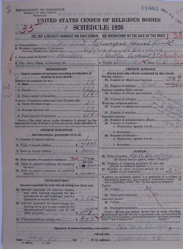 Scan of Methodist Episcopal Church, South: 11665