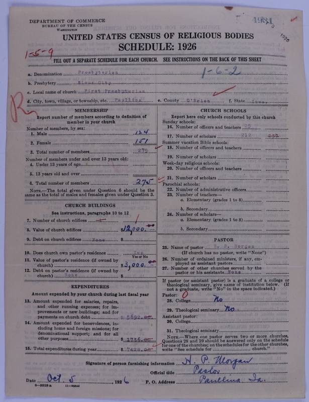 Scan of Presbyterian Church in the United States of America: 4931
