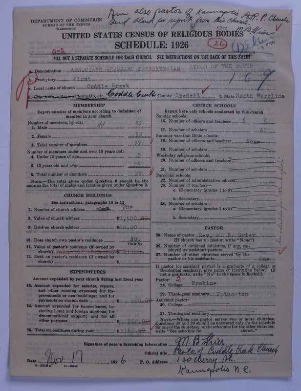 Scan of Associate Reformed Presbyterian Church: 26