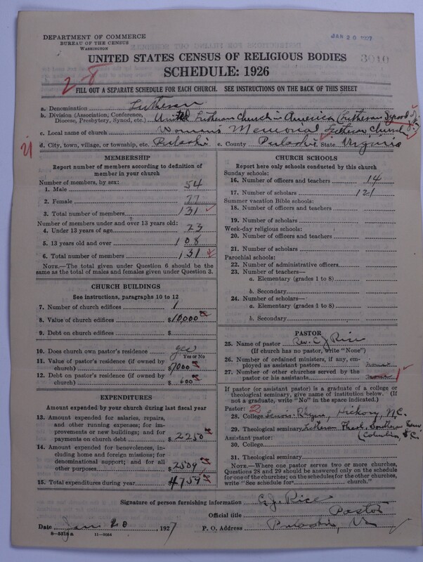 Scan of United Lutheran Church in America: 3010