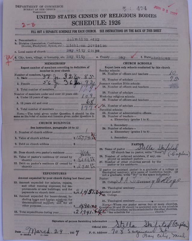 Scan of Salvation Army: 474