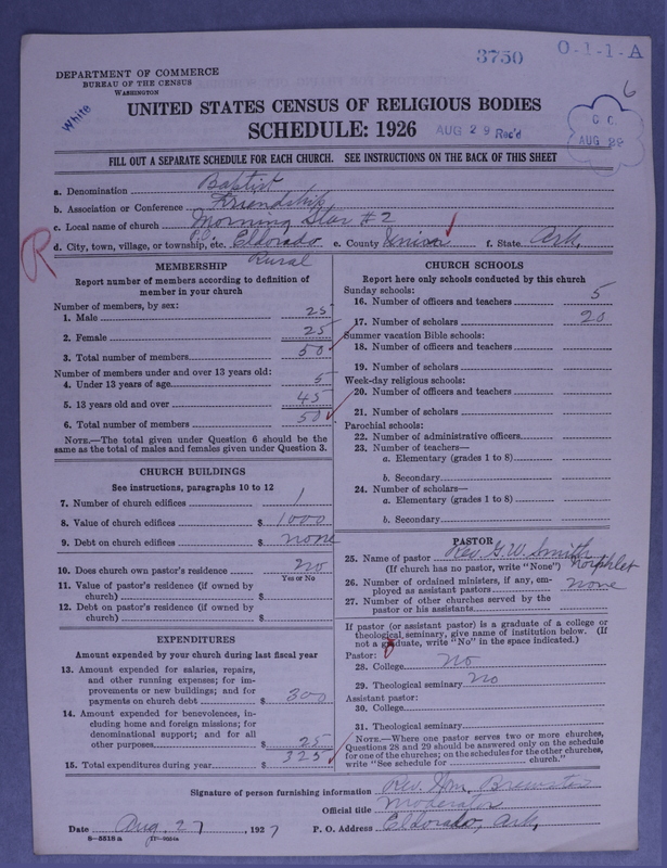 Scan of Negro Baptists: 3750