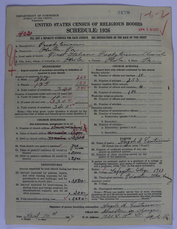 Scan of Presbyterian Church in the United States of America: 2178