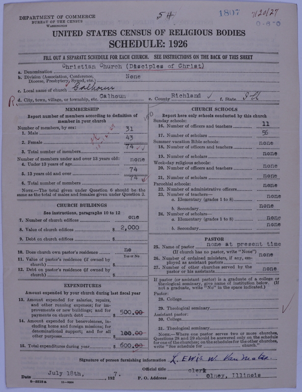 Scan of Disciples of Christ: 1807