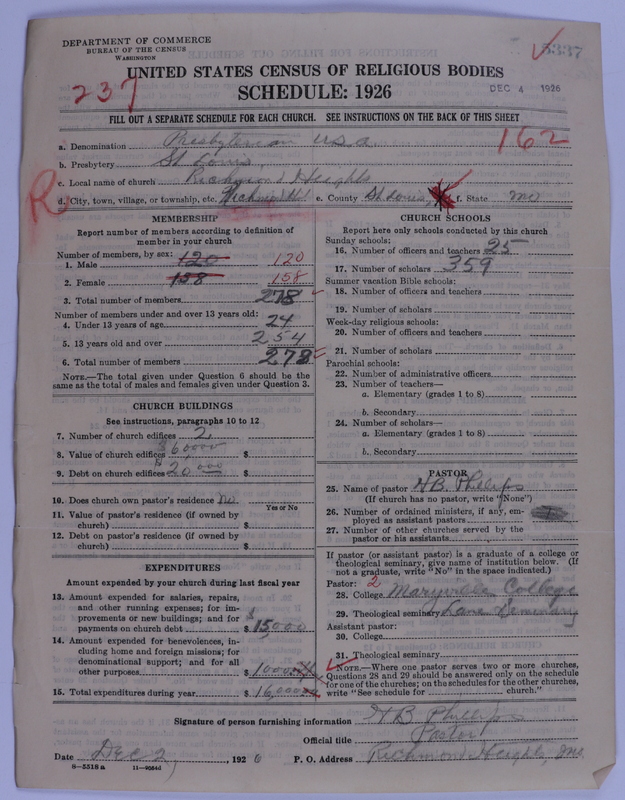 Scan of Presbyterian Church in the United States of America: 5337