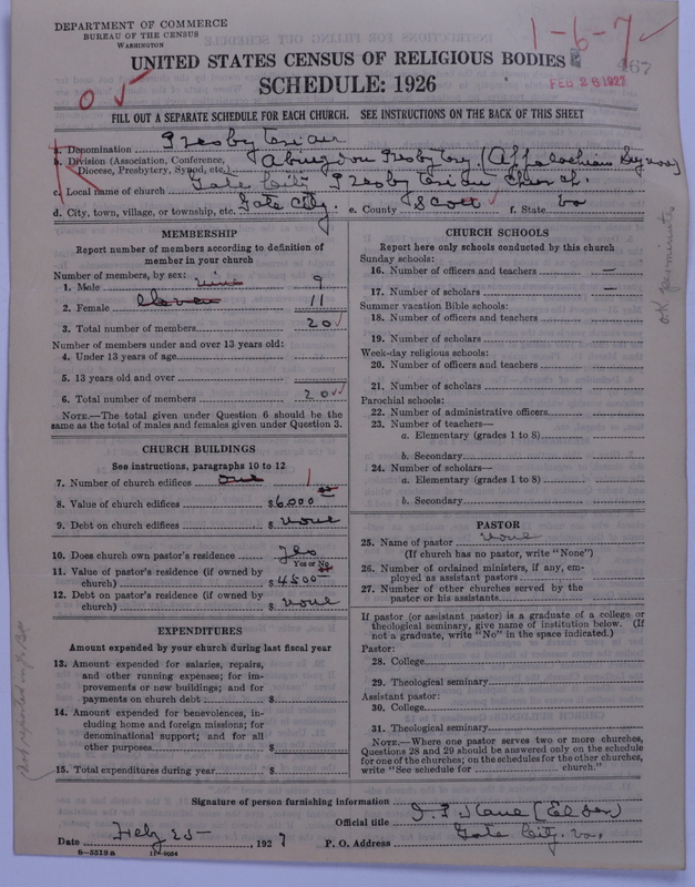 Scan of Presbyterian Church in the United States: 467