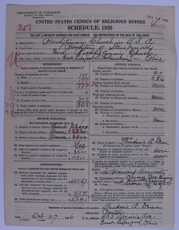 Scan of Presbyterian Church in the United States of America: 2555