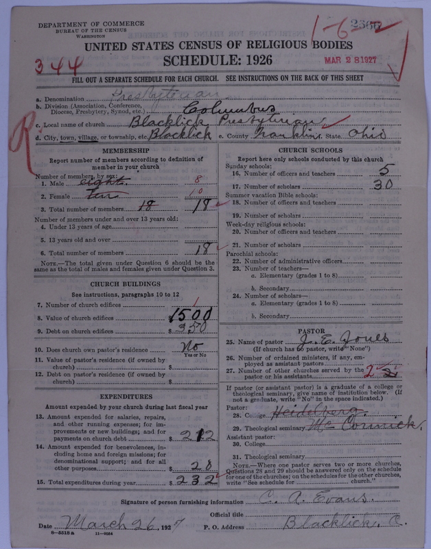Scan of Presbyterian Church in the United States of America: 2666