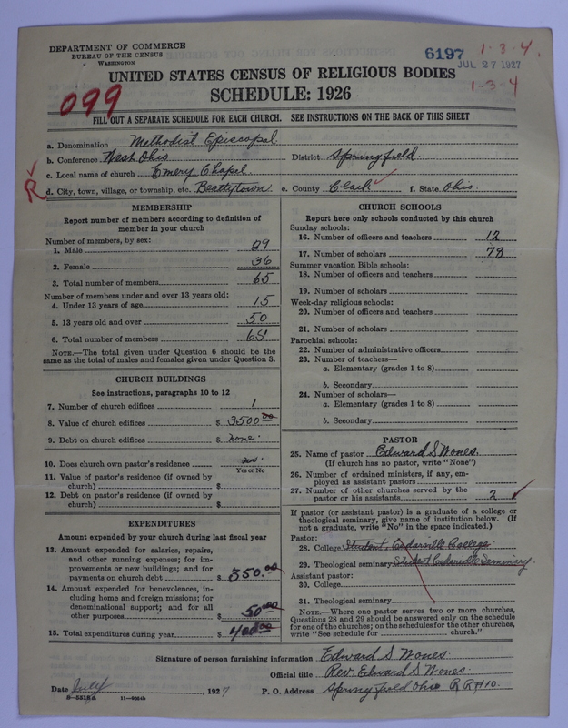 Scan of Methodist Eiscopal Church: 6197