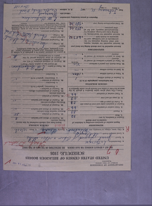 Scan of Synod of the Reformed Presbyterian Church of North America: 825