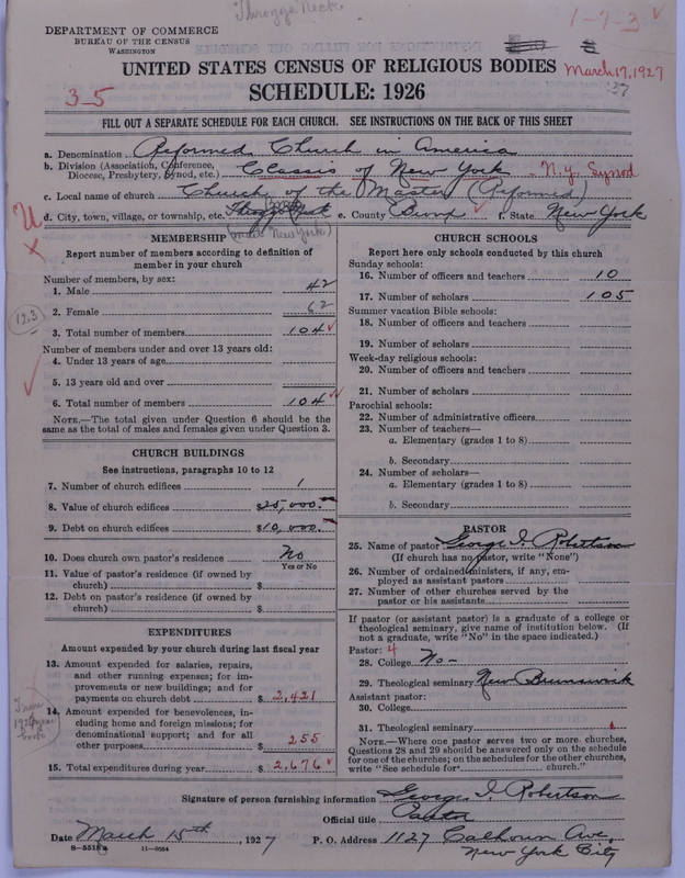 Scan of Reformed Church in America: 27
