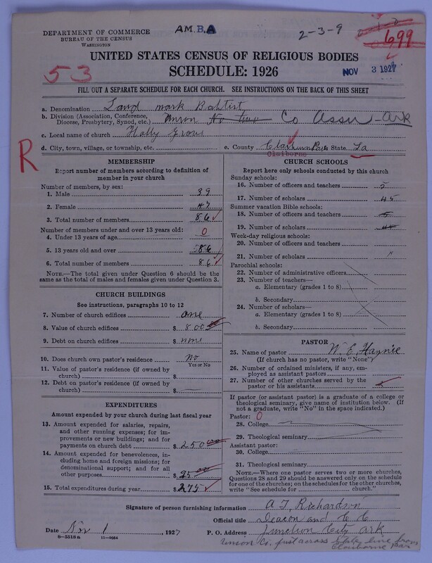Scan of Landmark Baptist of America: 699