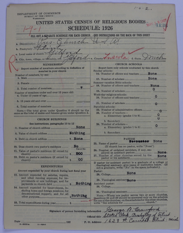Scan of Presbyterian Church in the United States of America: 4126