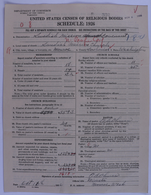Scan of Swedish Evangelical Mission Covenant of America: 332