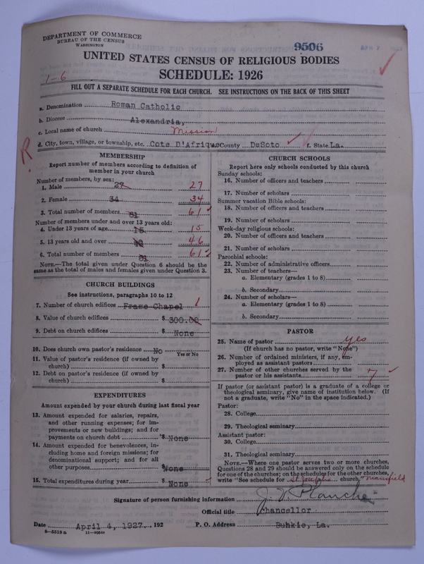 Scan of Roman Catholic Church: 9506