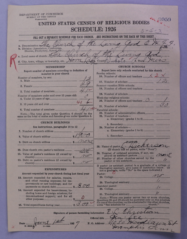 Scan of Church of the Living God, Christian Workers for Fellowship: 59