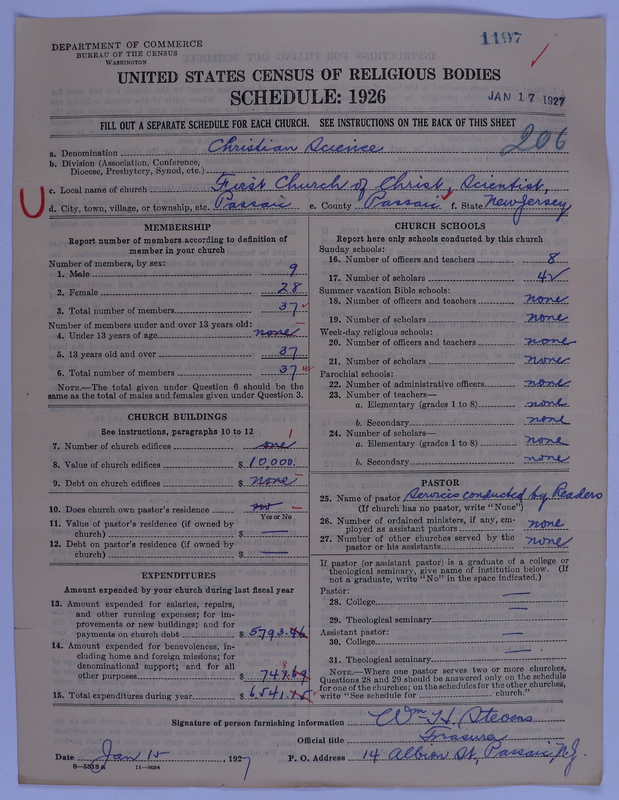 Scan of Church of Christ, Scientist: 1197