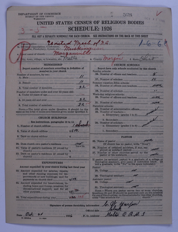 Scan of United Presbyterian Church of North America: 528