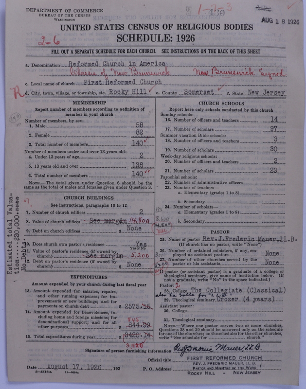 Scan of Reformed Church in America: 430