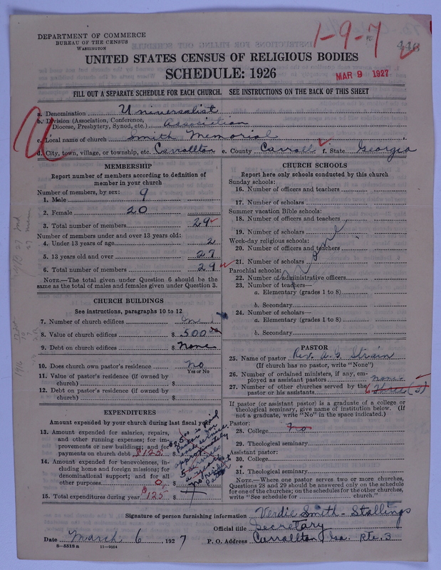 Scan of Universalist Church: 446