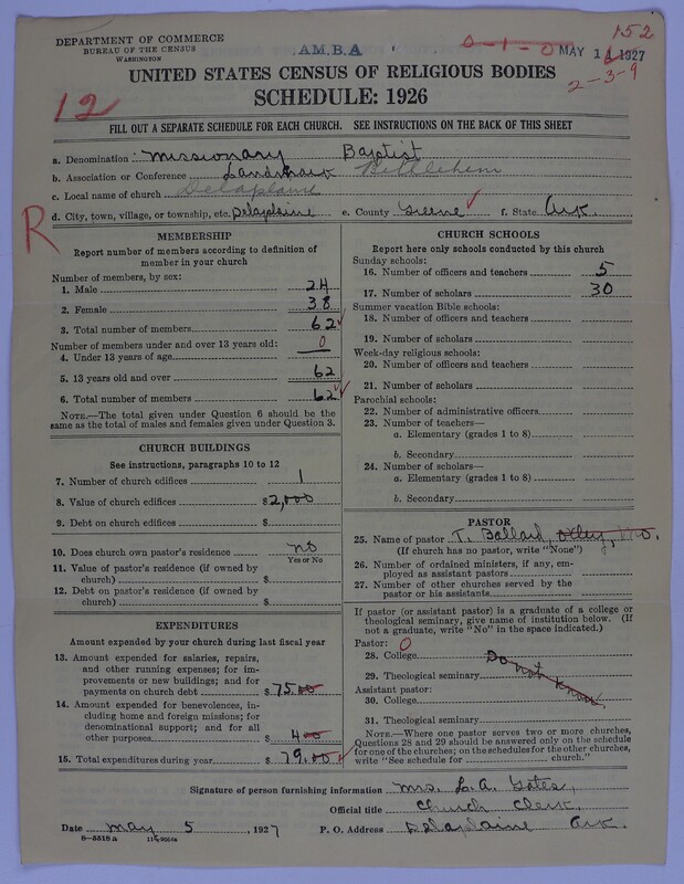 Scan of Landmark Baptist of America: 152