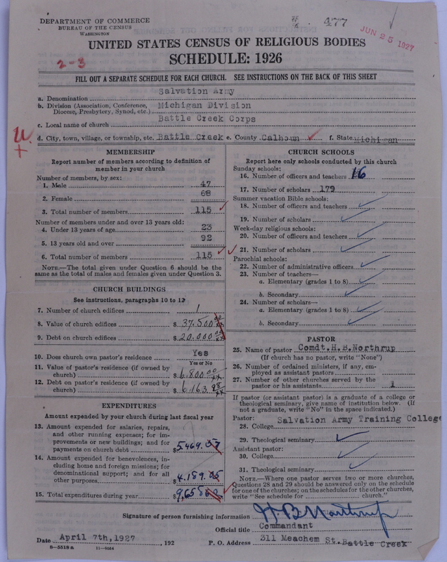 Scan of Salvation Army: 477