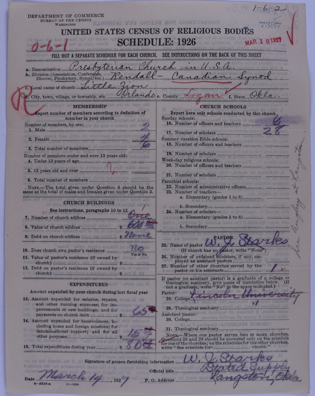 Scan of Presbyterian Church in the United States of America: 7387