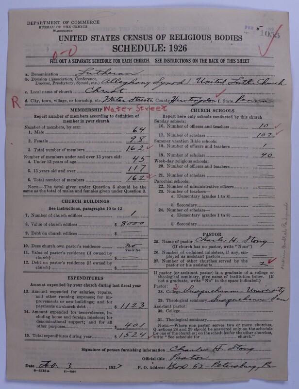 Scan of United Lutheran Church in America: 1055