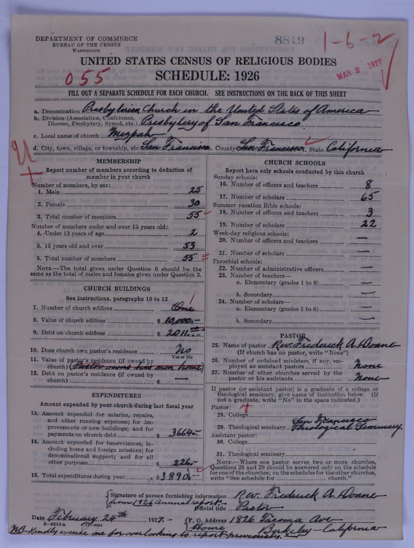 Scan of Presbyterian Church in the United States of America: 8819