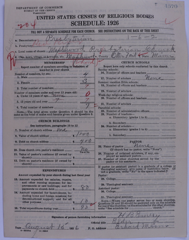 Scan of Presbyterian Church in the United States of America: 4570