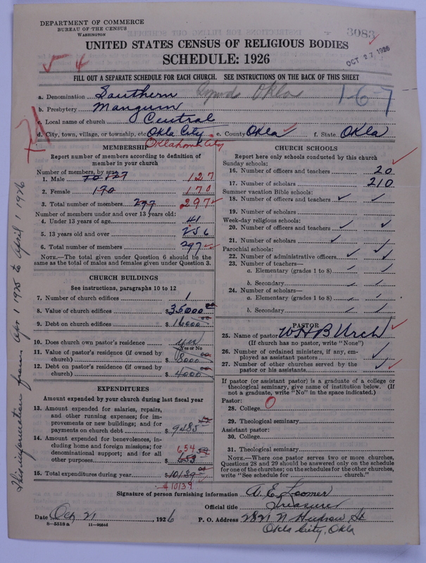 Scan of Presbyterian Church in the United States: 3083