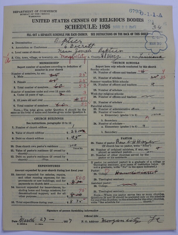 Scan of Negro Baptists: 6793