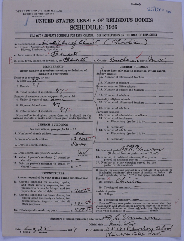 Scan of Disciples of Christ: 2515
